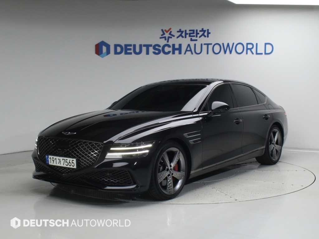 Genesis G80 2022 Negro - Importación desde Corea - HF Imports Iquique - Foto 1