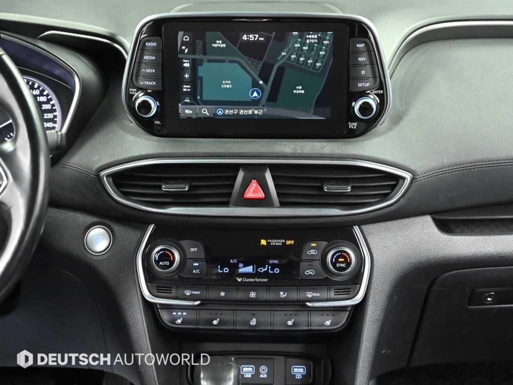 HYUNDAI Santa Fe 2019 Gris - Importación desde Corea - HF Imports Iquique - Foto 14