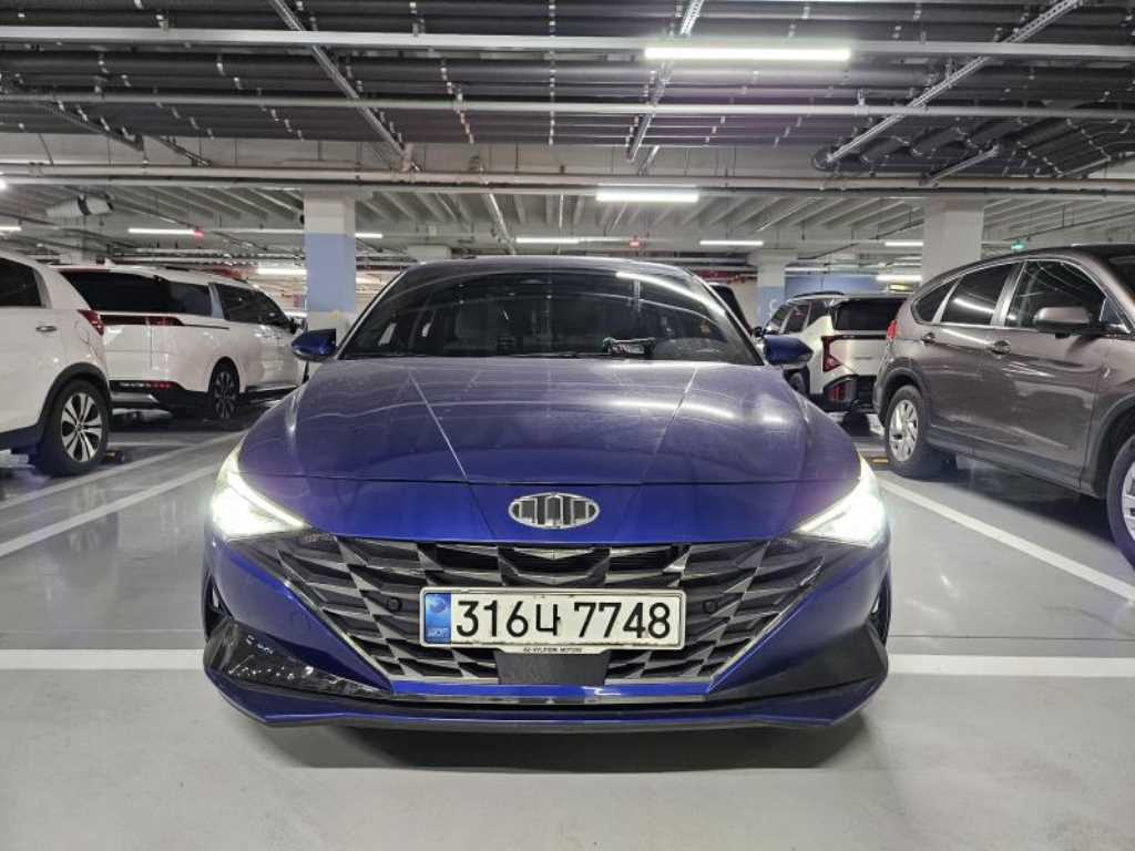 HYUNDAI Avante 2021 Azul - Importación desde Corea - HF Imports Iquique - Foto 1