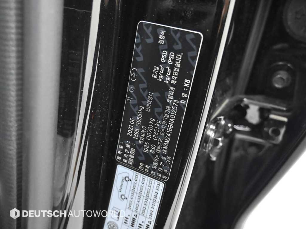 KIA K8 2022 Negro - Importación desde Corea - HF Imports Iquique - Foto 20