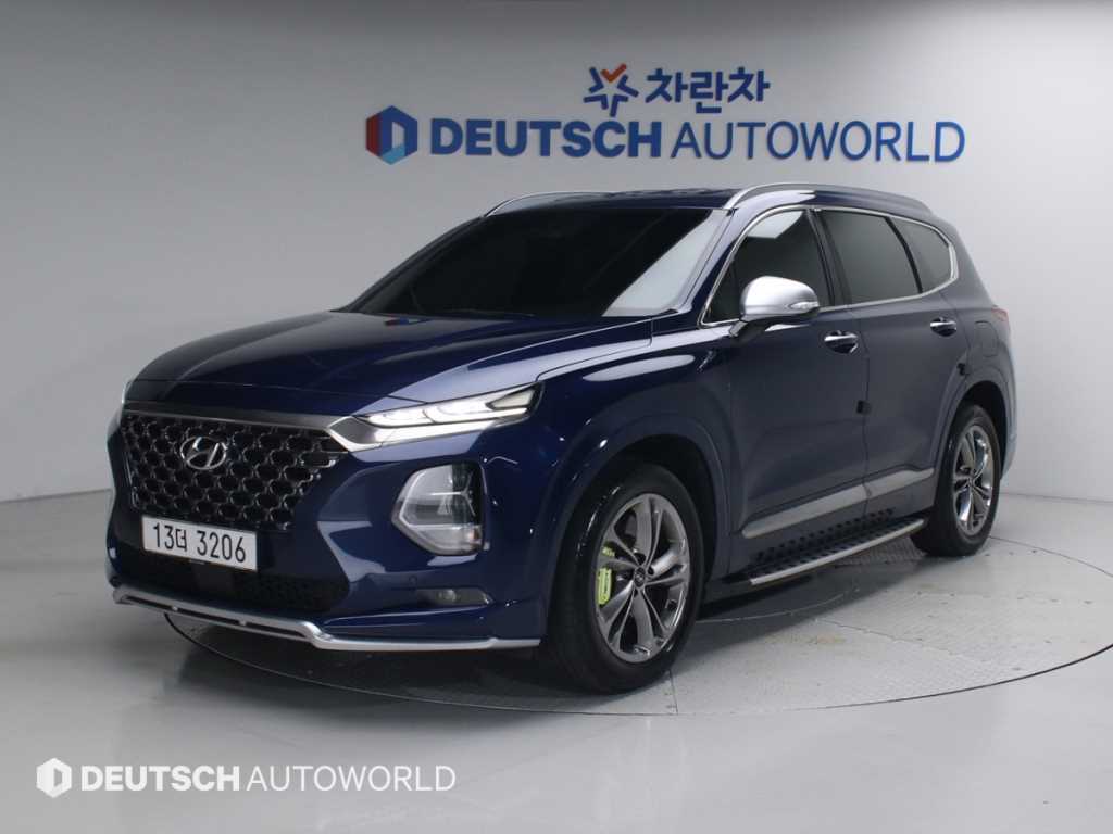 HYUNDAI Santa Fe 2019 Azul - Importación desde Corea - HF Imports Iquique - Foto 1