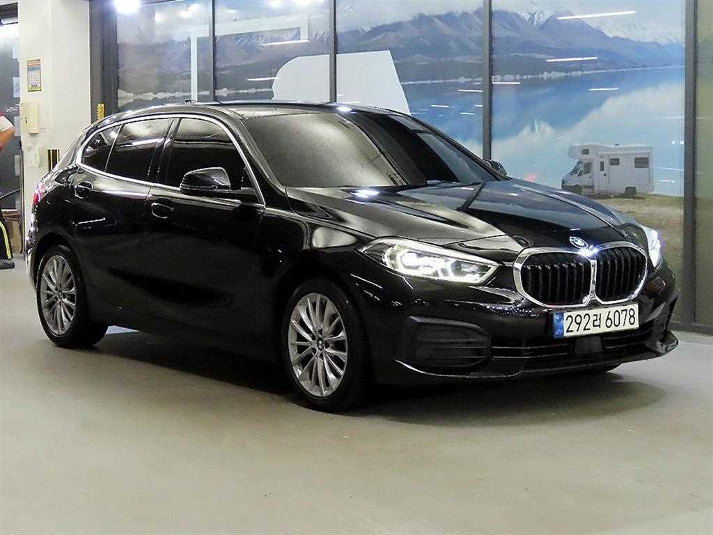 BMW 1 series 2021 Negro - Importación desde Corea - HF Imports Iquique - Foto 1