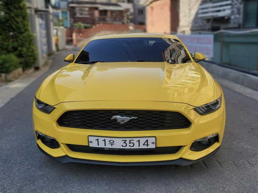 Ford Mustang 2015 Amarillo - Importación desde Corea - HF Imports Iquique - Foto 1