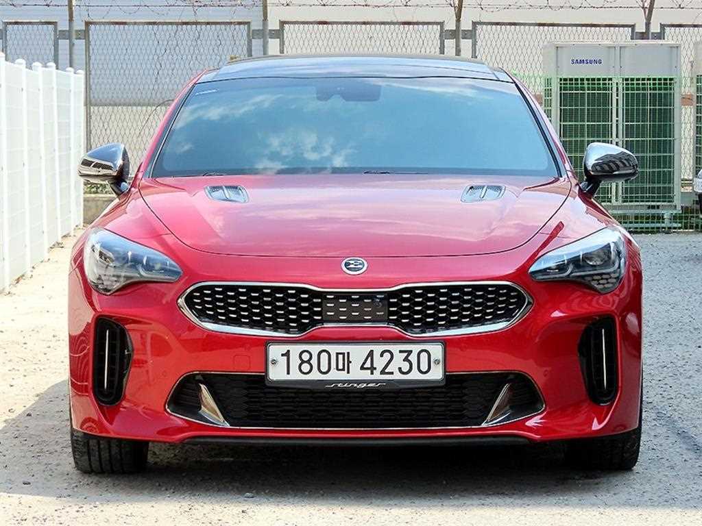 KIA Stinger 2018 Rojo - Importación desde Corea - HF Imports Iquique - Foto 1