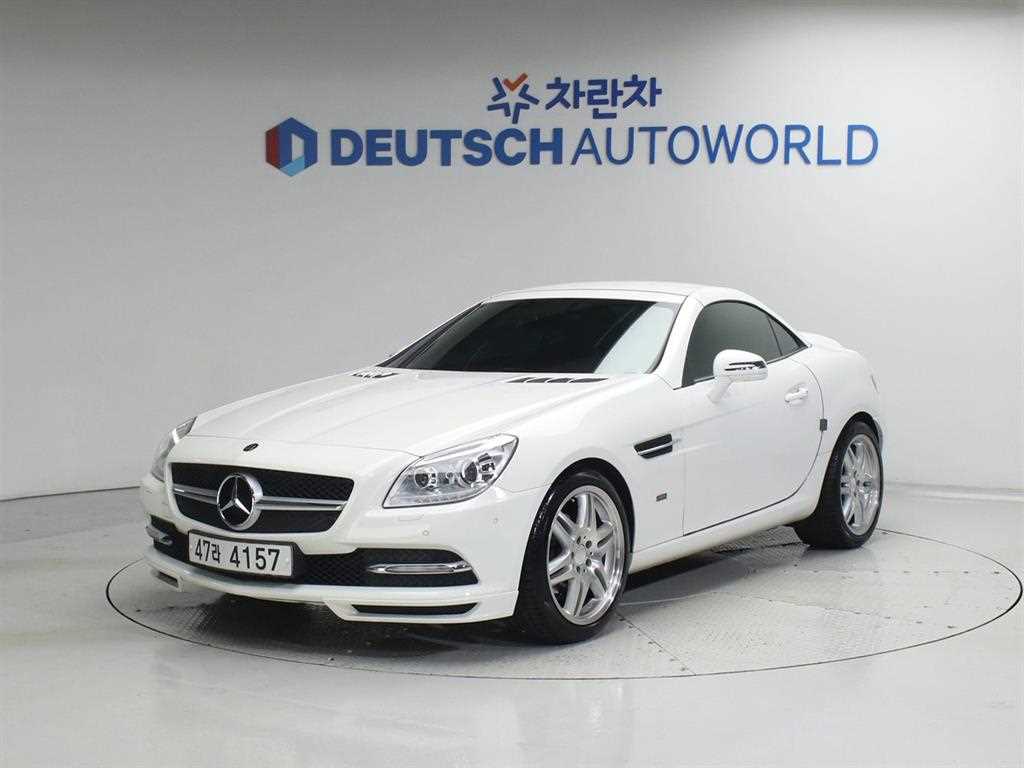Mercedes Benz SLK Class 2012 Blanco - Importación desde Corea - HF Imports Iquique - Foto 1