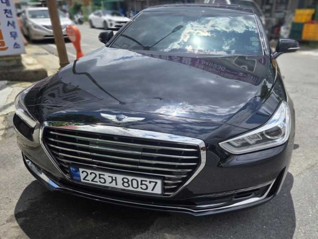 Genesis EQ900 2016 Negro - Importación desde Corea - HF Imports Iquique - Foto 1