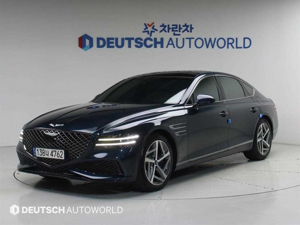Genesis G80 2022 Azul - Importación desde Corea - HF Imports Iquique - Foto 1