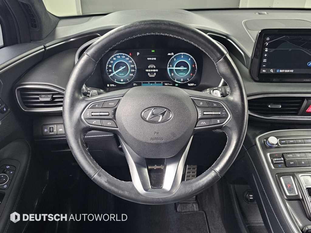 HYUNDAI Santa Fe 2021 Negro - Importación desde Corea - HF Imports Iquique - Foto 13