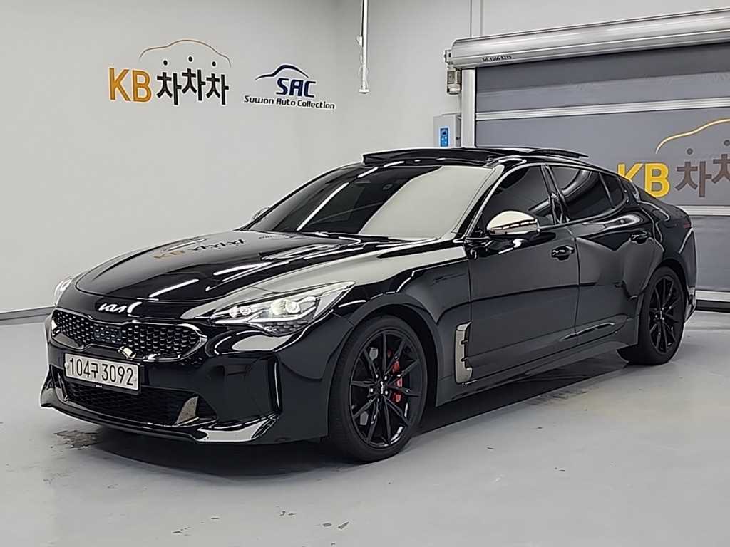 KIA Stinger 2022 Negro - Importación desde Corea - HF Imports Iquique - Foto 1