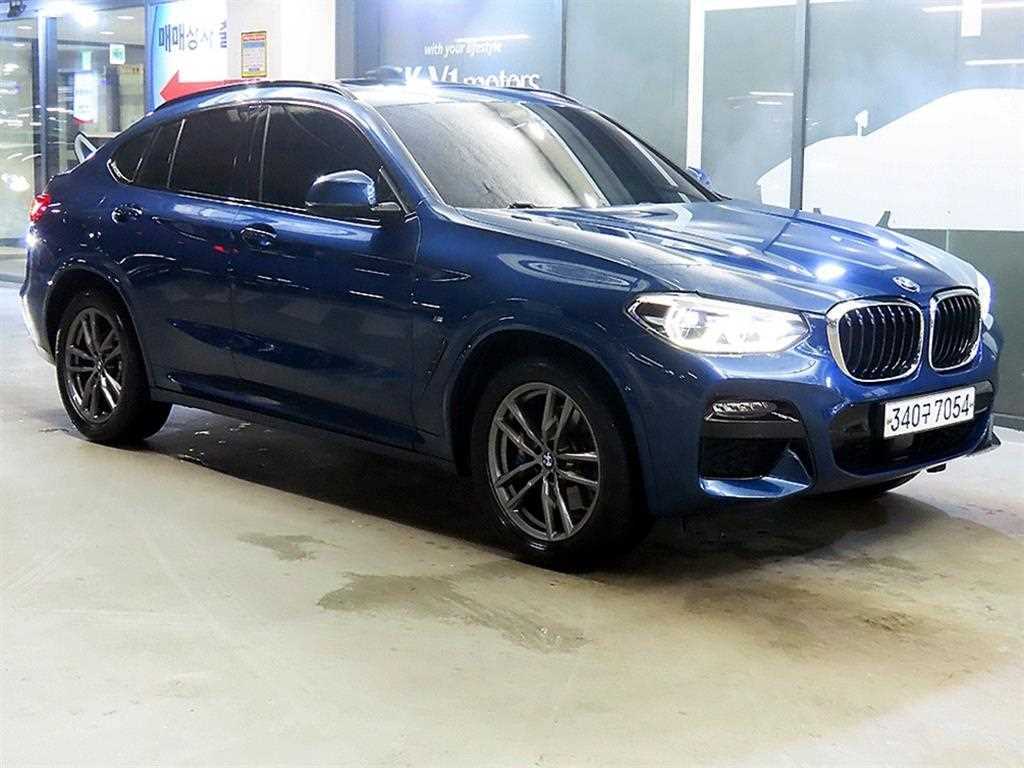 BMW X4 2020 Azul - Importación desde Corea - HF Imports Iquique - Foto 1