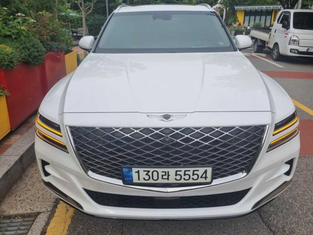 Genesis GV80 2021 Blanco - Importación desde Corea - HF Imports Iquique - Foto 1