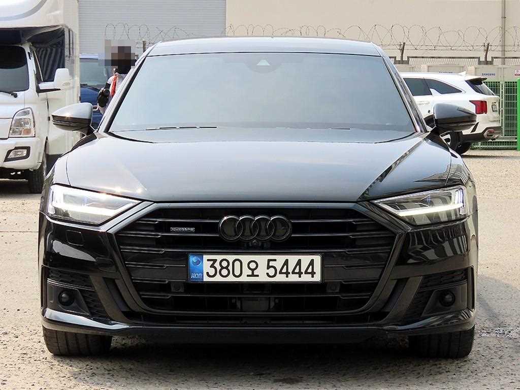 Audi A8 2021 Negro - Importación desde Corea - HF Imports Iquique - Foto 1