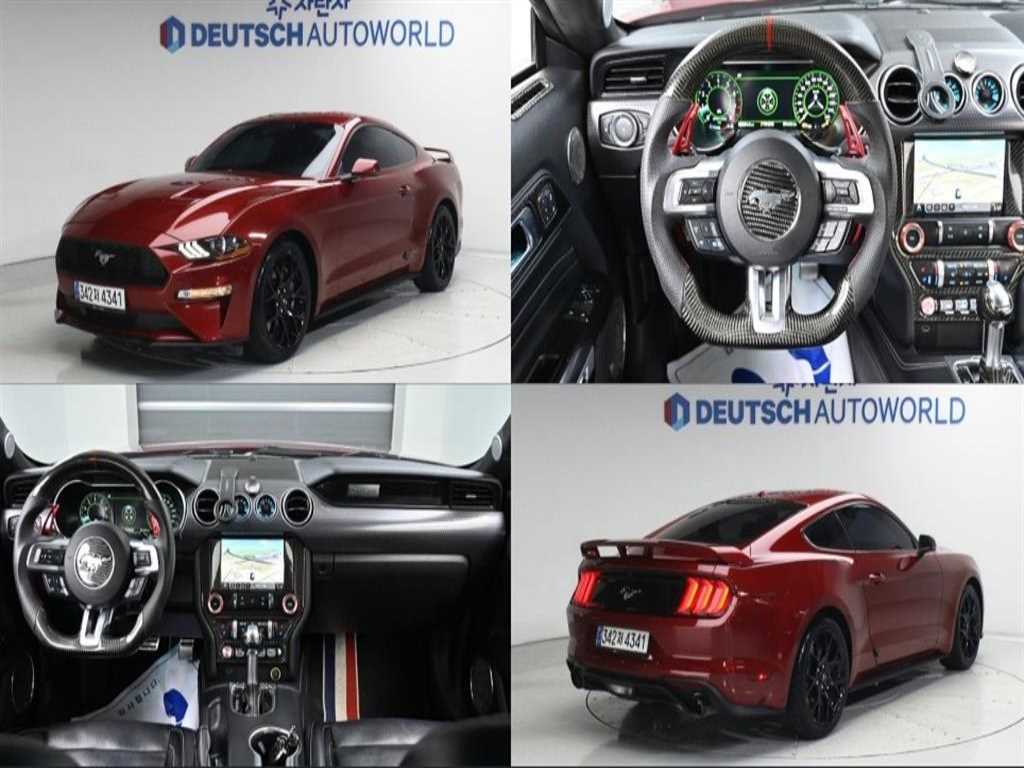 Ford Mustang 2019 Rojo - Importación desde Corea - HF Imports Iquique - Foto 1