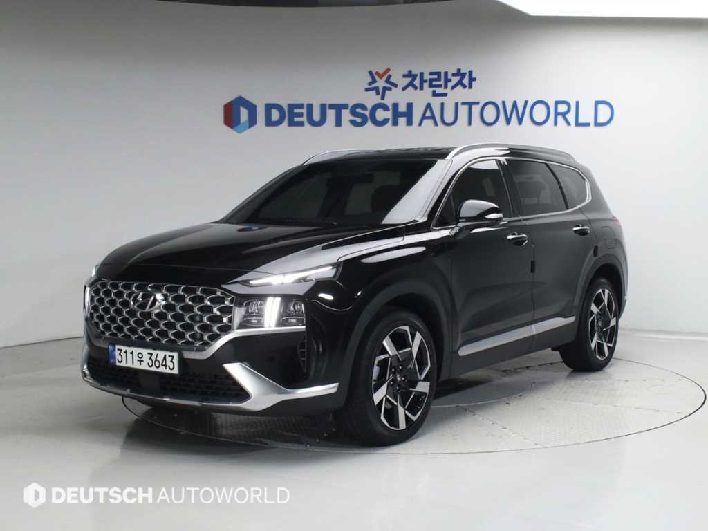 HYUNDAI Santa Fe 2021 Negro - Importación desde Corea - HF Imports Iquique - Foto 1