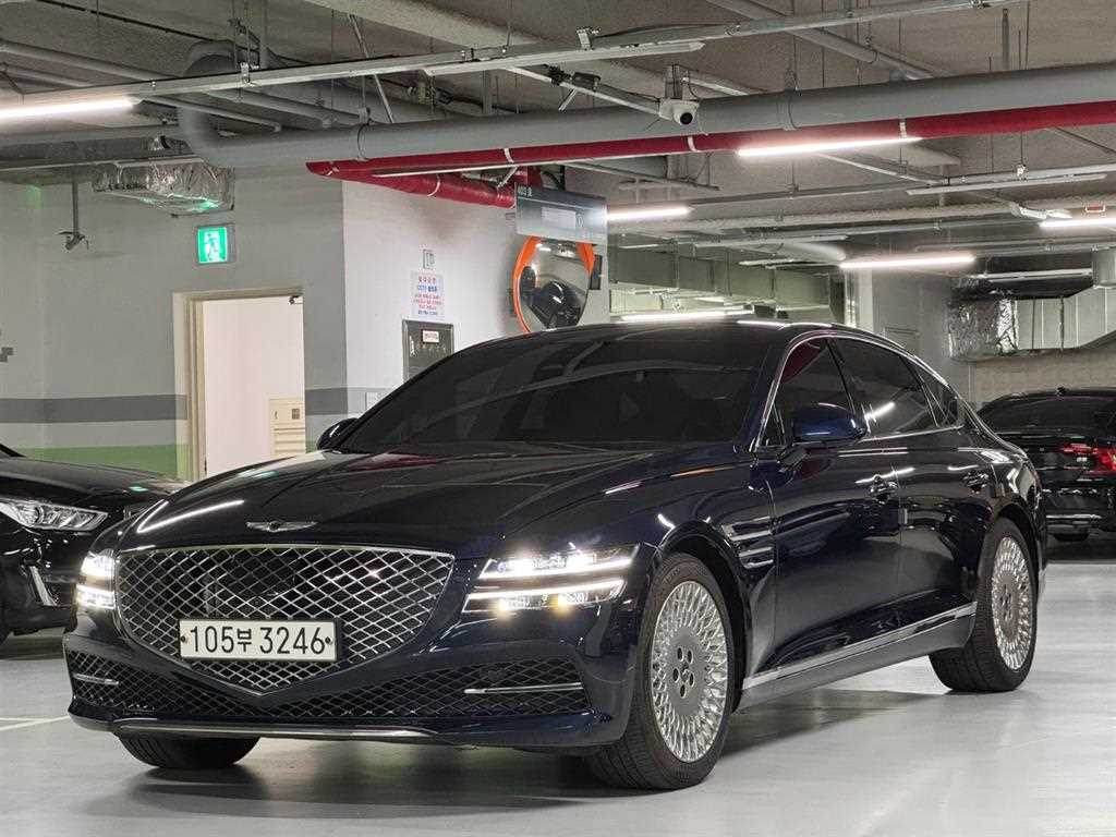 Genesis G80 2021 Azul - Importación desde Corea - HF Imports Iquique - Foto 1