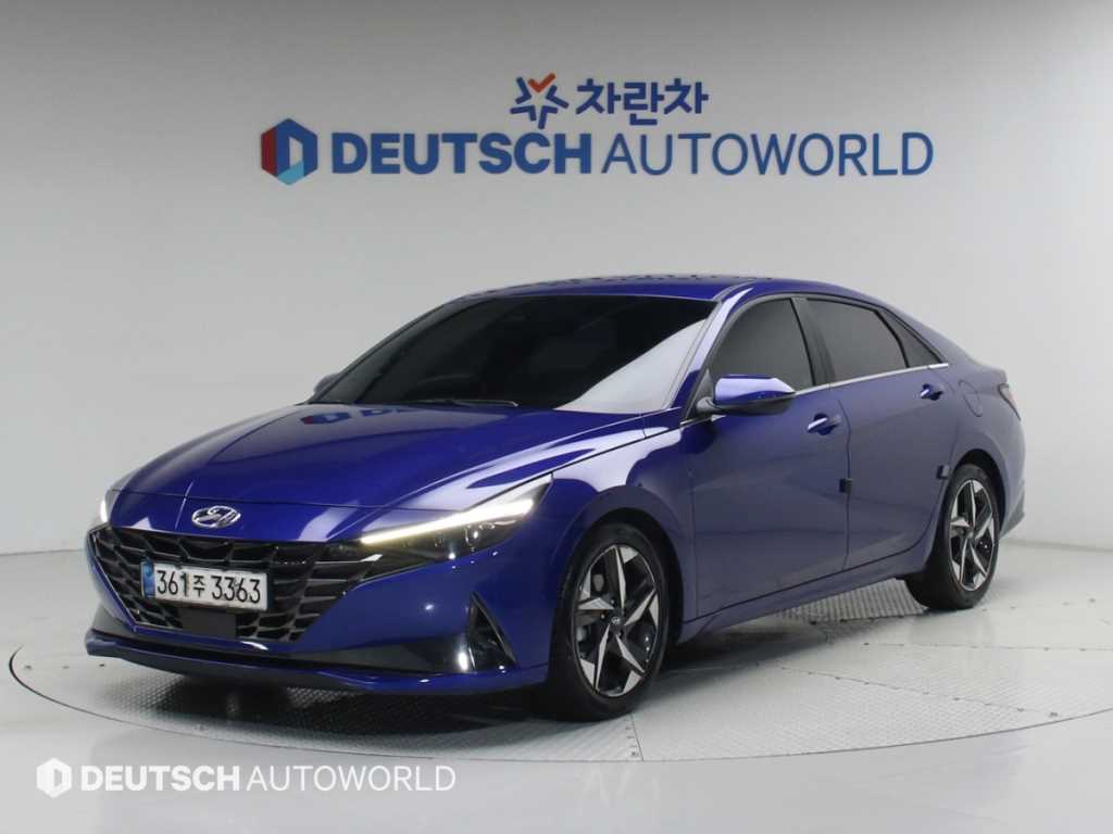 HYUNDAI Avante 2021 Azul - Importación desde Corea - HF Imports Iquique - Foto 1