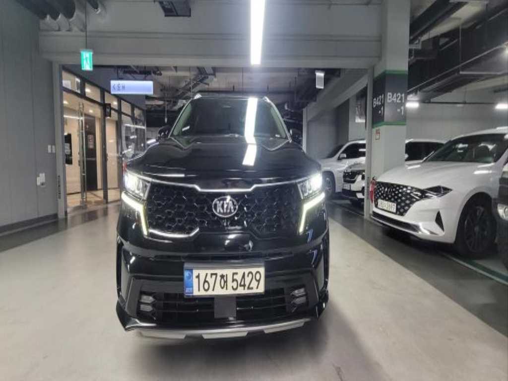 KIA Sorento 2021 Negro - Importación desde Corea - HF Imports Iquique - Foto 1
