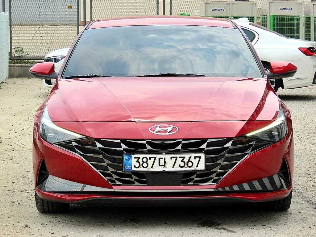 HYUNDAI Avante 2021 Rojo - Importación desde Corea - HF Imports Iquique - Foto 1