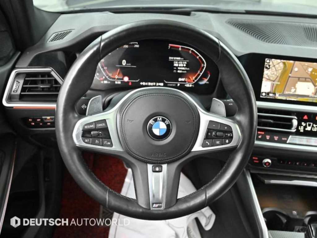 BMW 3 series 2021 Gris - Importación desde Corea - HF Imports Iquique - Foto 13