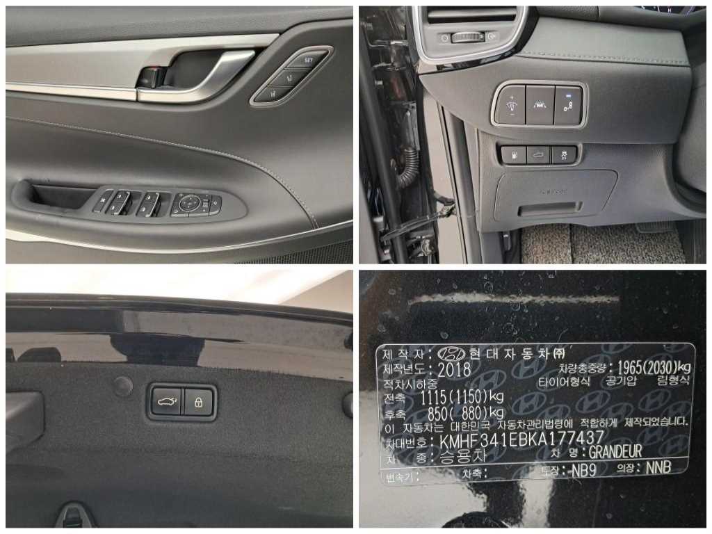 HYUNDAI Grandeur 2019 Negro - Importación desde Corea - HF Imports Iquique - Foto 15