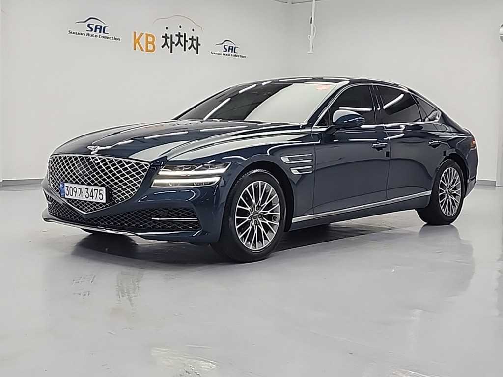 Genesis G80 2022 Azul - Importación desde Corea - HF Imports Iquique - Foto 1
