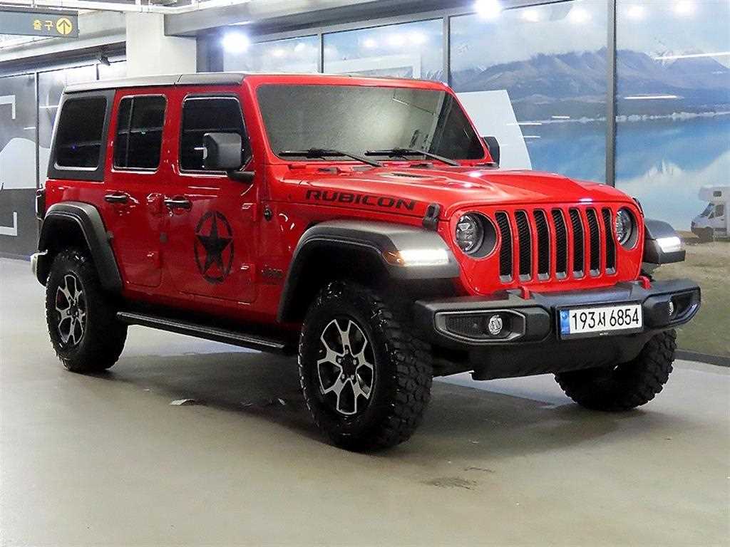 Jeep Wrangler 2023 Rojo - Importación desde Corea - HF Imports Iquique - Foto 1
