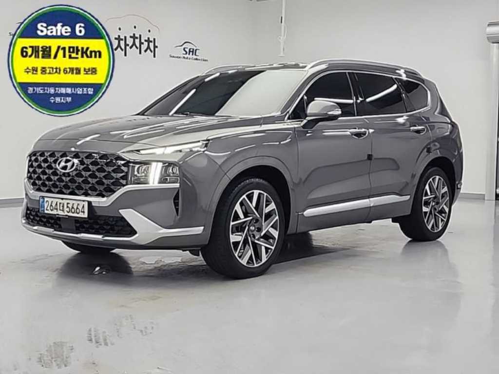 HYUNDAI Santa Fe 2021 Gris - Importación desde Corea - HF Imports Iquique - Foto 1