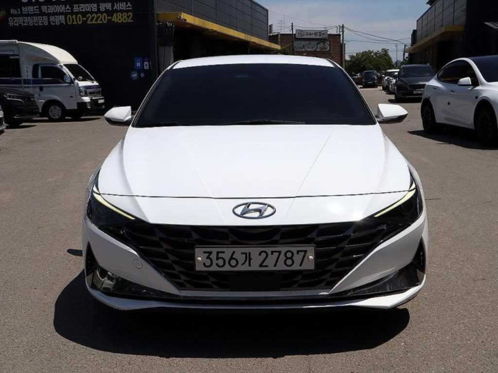 HYUNDAI Avante 2021 Blanco - Importación desde Corea - HF Imports Iquique - Foto 1