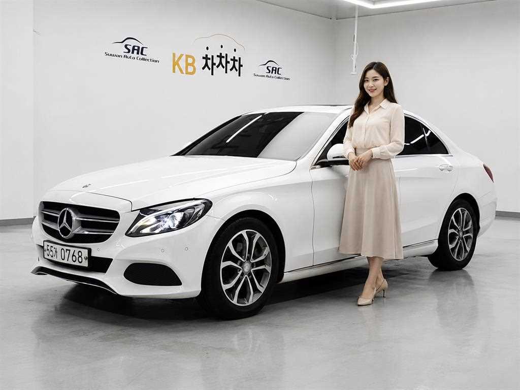 Mercedes Benz C Class 2016 Blanco - Importación desde Corea - HF Imports Iquique - Foto 1
