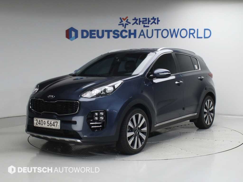 KIA Sportage 2018 Azul - Importación desde Corea - HF Imports Iquique - Foto 1