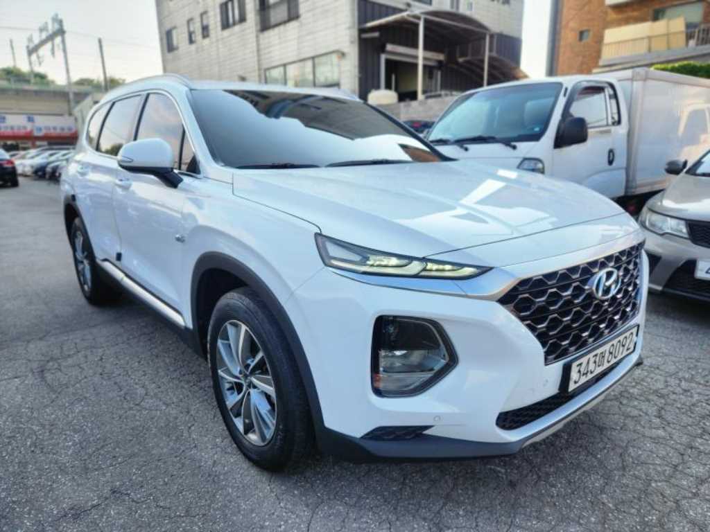 HYUNDAI Santa Fe 2019 Blanco - Importación desde Corea - HF Imports Iquique - Foto 1