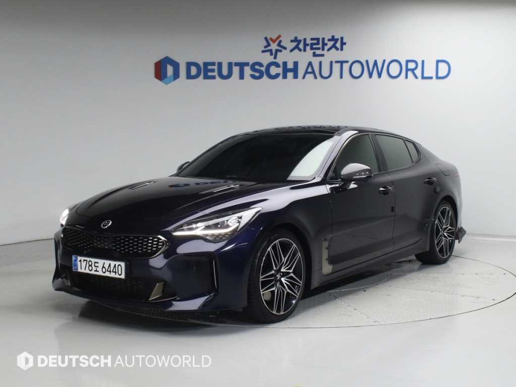 KIA Stinger 2021 Azul - Importación desde Corea - HF Imports Iquique - Foto 1