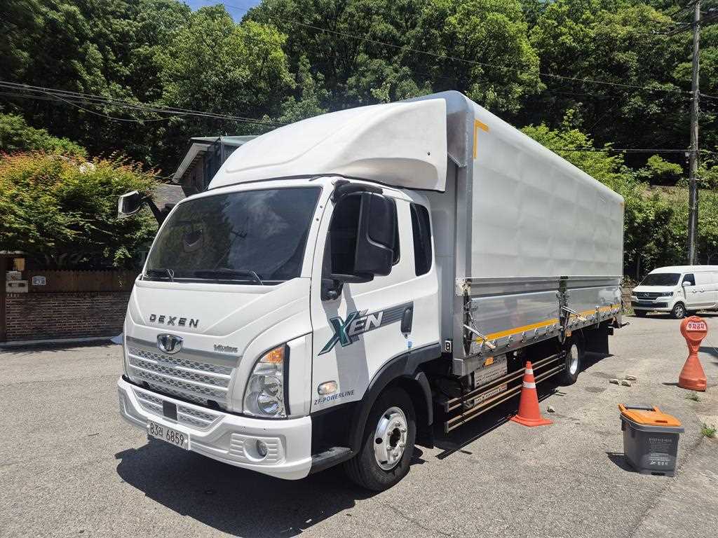 medium and large cargo truck 2024 Blanco - Importación desde Corea - HF Imports Iquique - Foto 1