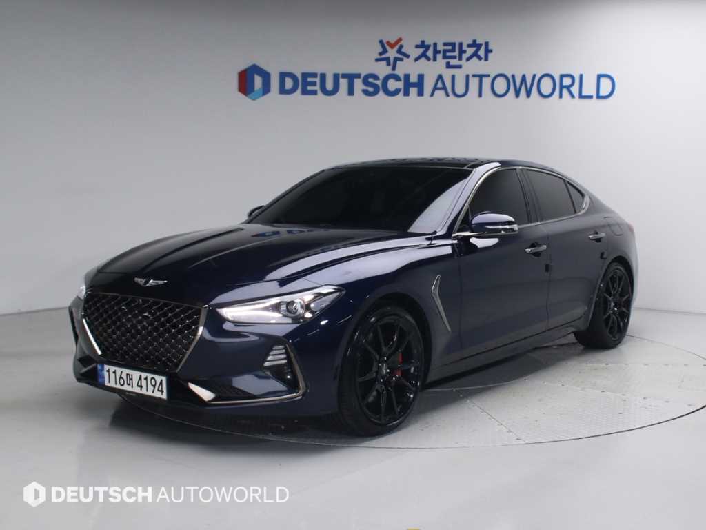Genesis G70 2018 Azul - Importación desde Corea - HF Imports Iquique - Foto 1