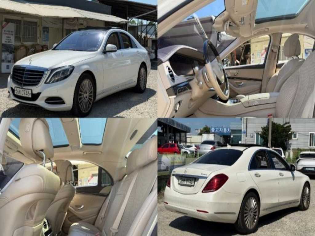 Mercedes Benz S Class 2016 Blanco - Importación desde Corea - HF Imports Iquique - Foto 1