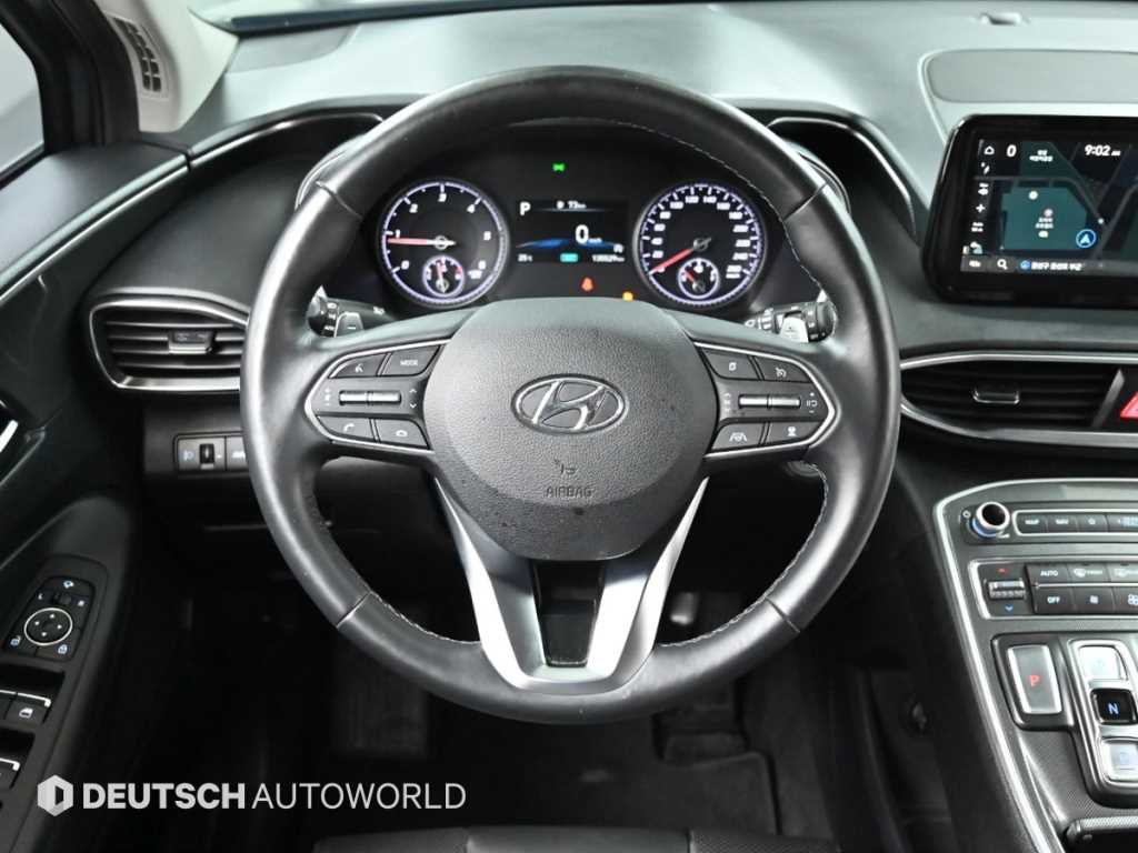 HYUNDAI Santa Fe 2021 Gris - Importación desde Corea - HF Imports Iquique - Foto 13