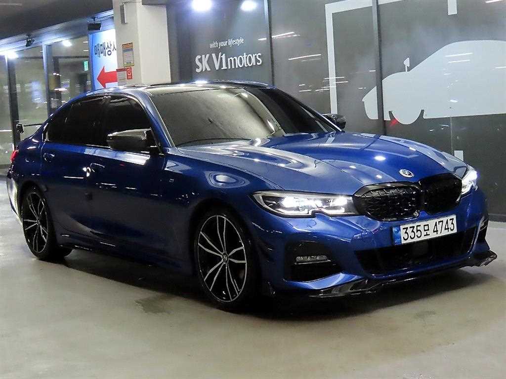 BMW 3 series 2022 Azul - Importación desde Corea - HF Imports Iquique - Foto 1
