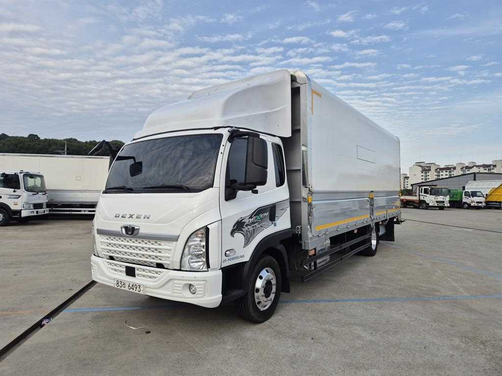 medium and large cargo truck 2026 Blanco - Importación desde Corea - HF Imports Iquique - Foto 1