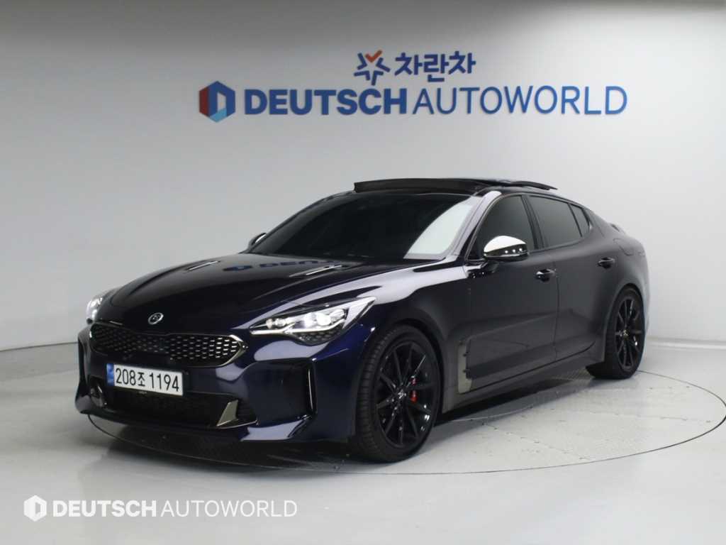 KIA Stinger 2018 Azul - Importación desde Corea - HF Imports Iquique - Foto 1