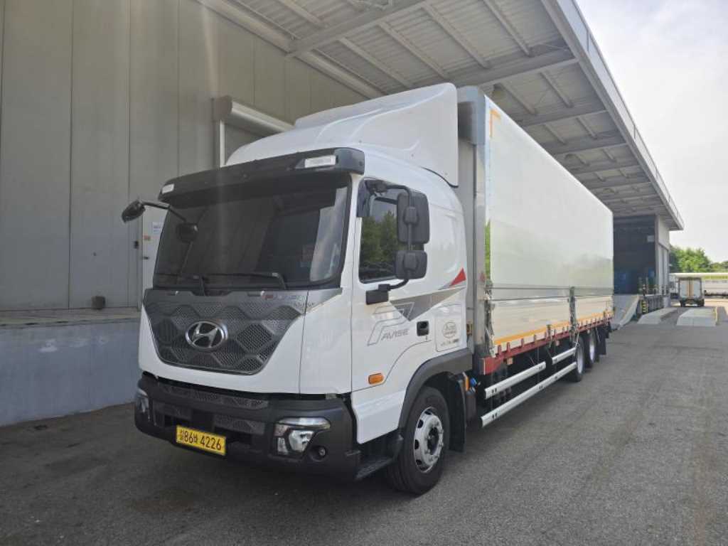 medium and large cargo truck 2024 Blanco - Importación desde Corea - HF Imports Iquique - Foto 1
