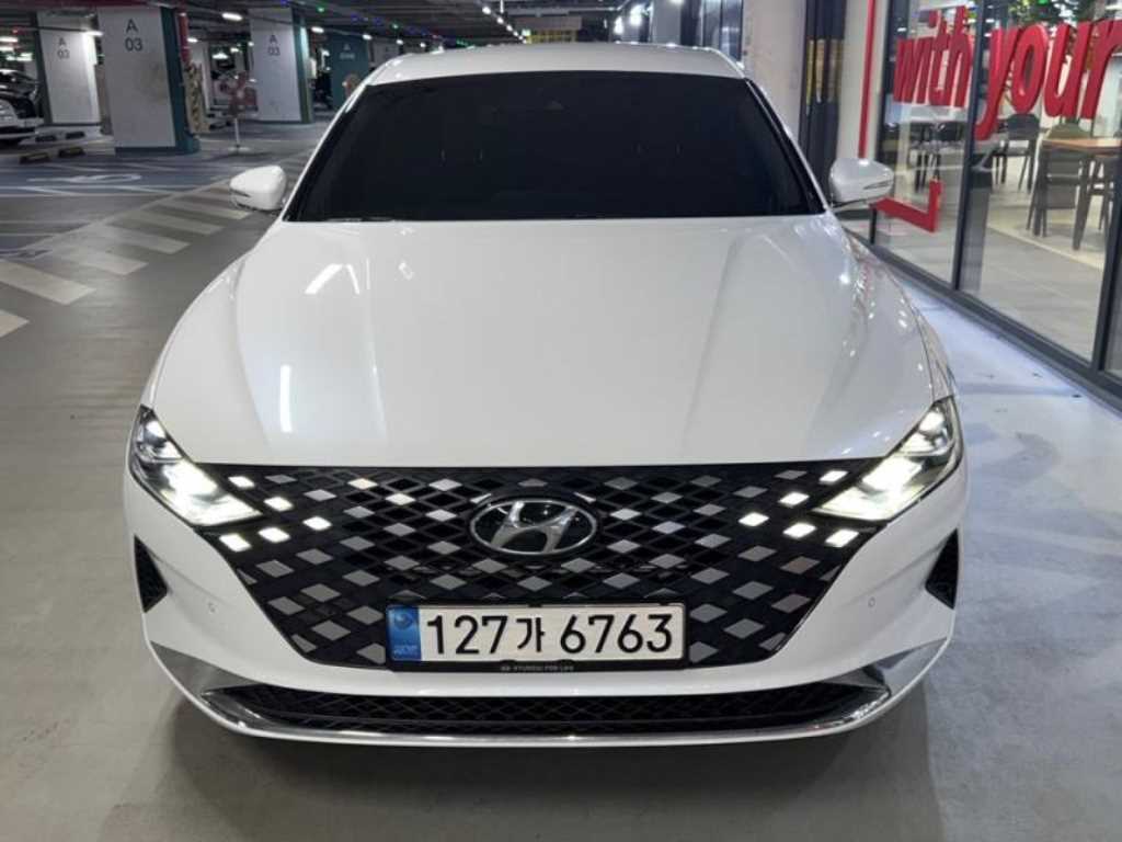 HYUNDAI Grandeur 2021 Blanco - Importación desde Corea - HF Imports Iquique - Foto 1