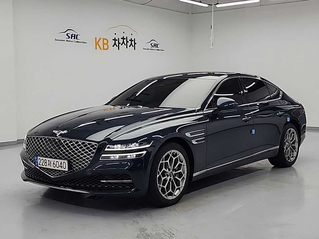 Genesis G80 2023 Azul - Importación desde Corea - HF Imports Iquique - Foto 1