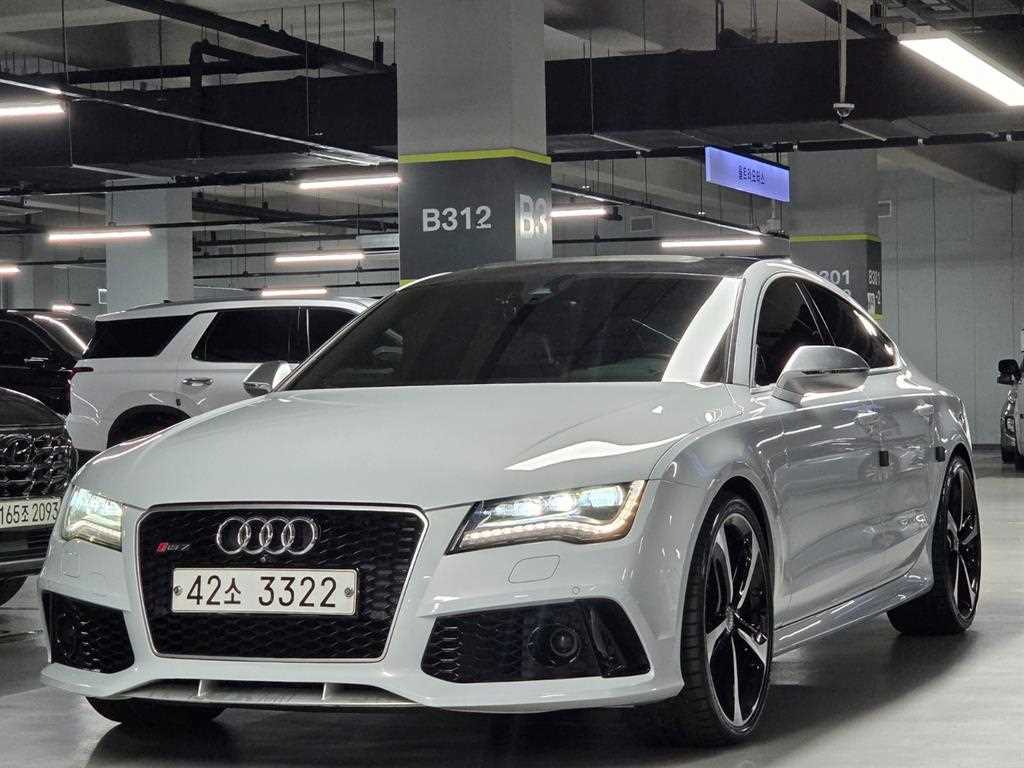 Audi RS7 2014 Blanco - Importación desde Corea - HF Imports Iquique - Foto 1