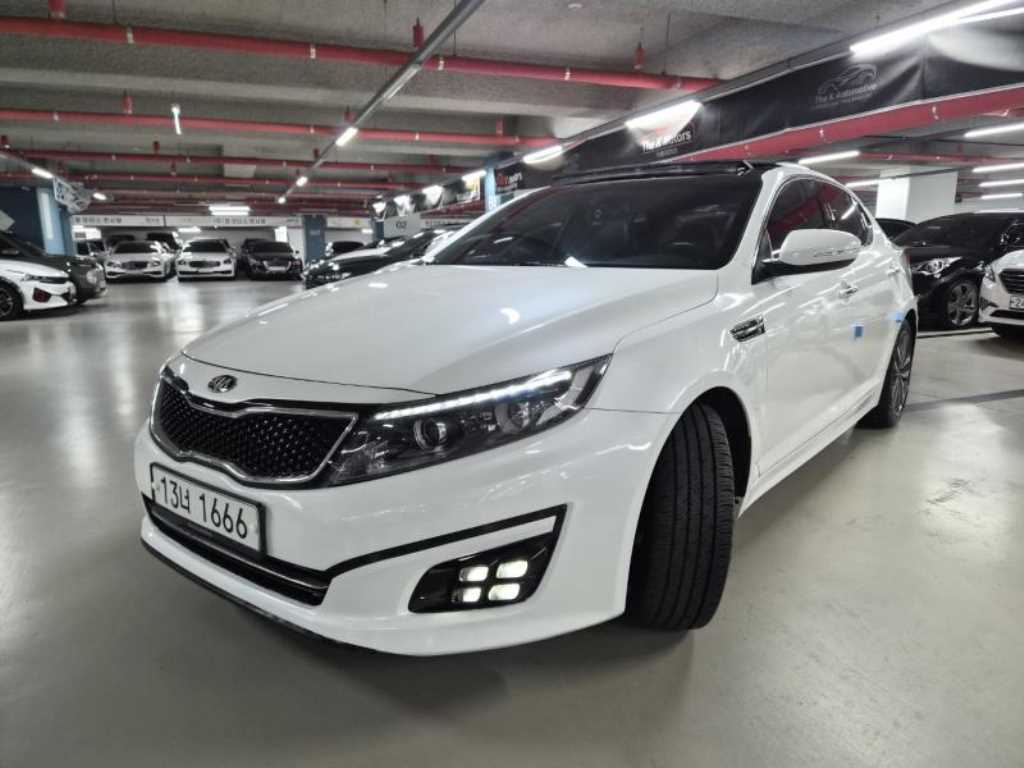 KIA K5 2014 Blanco - Importación desde Corea - HF Imports Iquique - Foto 1
