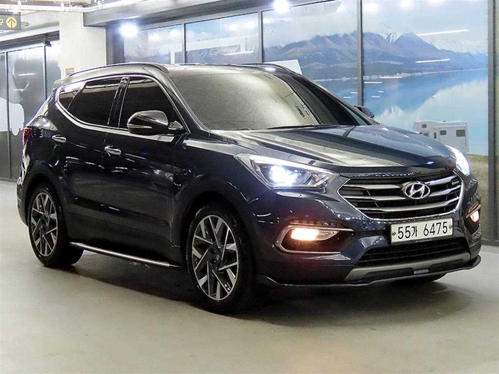 HYUNDAI Santa Fe 2018 Azul - Importación desde Corea - HF Imports Iquique - Foto 1