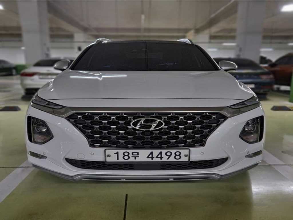 HYUNDAI Santa Fe 2019 Blanco - Importación desde Corea - HF Imports Iquique - Foto 1