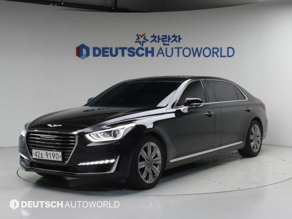 Genesis EQ900 2018 Negro - Importación desde Corea - HF Imports Iquique - Foto 1