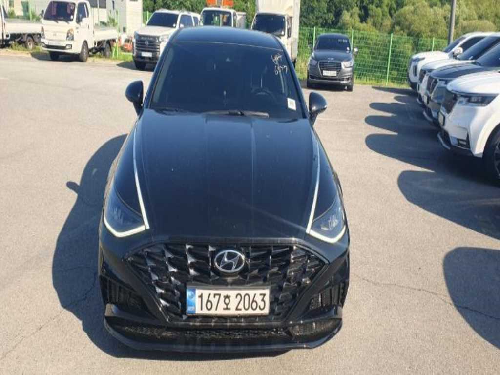 HYUNDAI Sonata 2022 Negro - Importación desde Corea - HF Imports Iquique - Foto 1