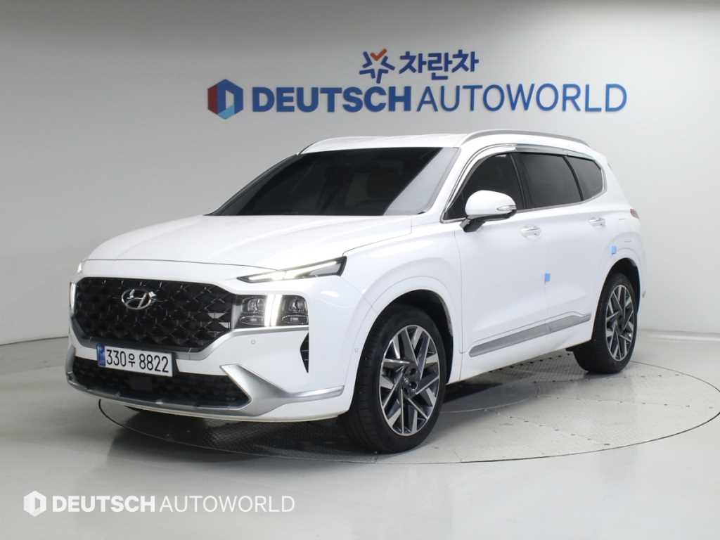 HYUNDAI Santa Fe 2021 Blanco - Importación desde Corea - HF Imports Iquique - Foto 1