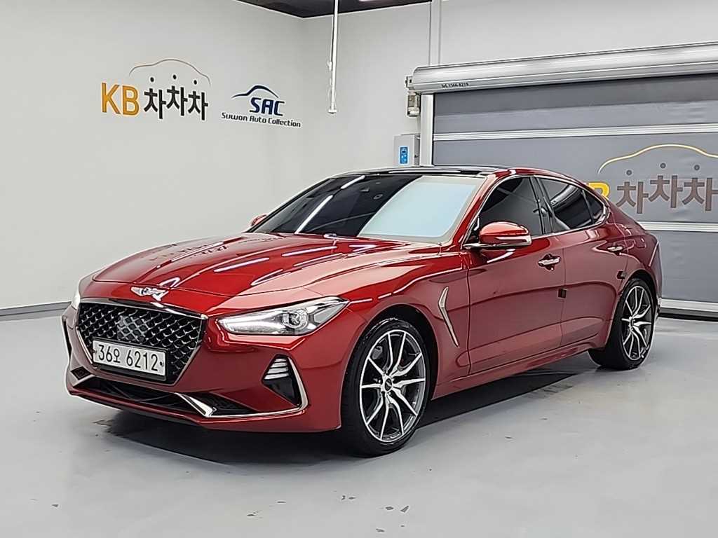 Genesis G70 2018 Rojo - Importación desde Corea - HF Imports Iquique - Foto 1